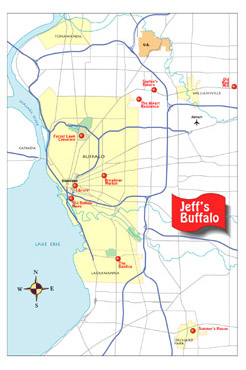 map of buffalo